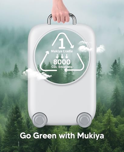 Mukiya PaktVault Traveling Fast Wireless Charging Station for iPhone Duo - color: White