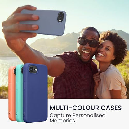 kwmobile Case Compatible with Apple iPhone 17e / iPhone 16e Case - Soft Slim Protective TPU Silicone Cover - Matte Lavender Grey - color: matte lavender grey