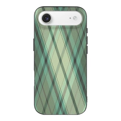 Green TartanAnti-Yellowing Soft TPU Phone Case for iPhone 17, Shockproof and Scratch-Resistant Case - color: black-style-153