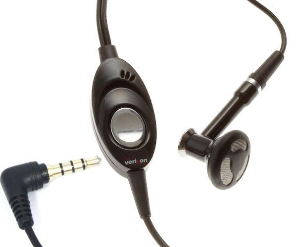 Mono Headset Wired Earphone Handsfree Mic Compatible with Sonim XP3plus 5G (Flip), 3.5mm Headphone Single Earbud in-Ear