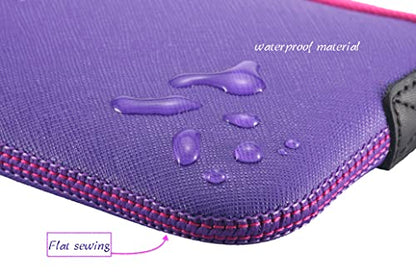 OneJoy Neoprene Cell Phone Pouch, Purple - color: PurpleRose