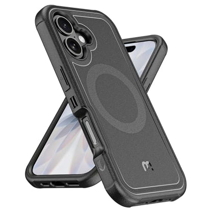 M MYBAT PRO for iPhone 17 Case,[Compatible with magsafe],Rugged Case Black - color: Black, size: iPhone 17（No Belt Clip）