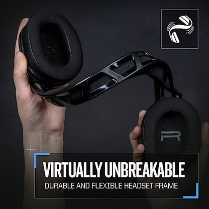 RIG 700 PRO HS Wireless Gaming Headset for PlayStation PS4, PS5, Switch docked, PC - Hi-Fi Drivers - Spatial Audio - Ultra Lightweight - Durable - Removable Noise Canceling Mic (NOT Xbox Compatible)