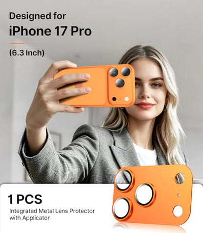 PandaShield for iPhone 17 Pro Full Coverage Camera Lens Protector