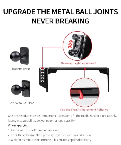 Car Phone Holder for Honda CR-V/HR-V/CRV 2023-2026 Accessories, 7/9" Screen - size: for 23-26 CR-V & 23-26 HR-V (7/9 inch screen only)