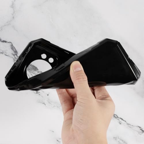 Protective Case for Doogee S Cyber Pro - Black | 6.58" Slim Shockproof Bumper Back Cover Anti-Scratch Flexible TPU Shell, Grip-Friendly - color: Black