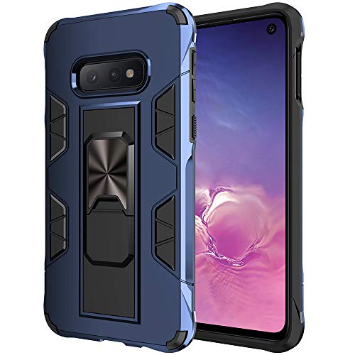 Dionsibei for Samsung Galaxy Note 8 Military Grade Kickstand Case with Stand Holder - Heavy Duty Shockproof Protective Cover (Blue) - color: Blue