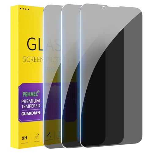 PEHAEL for iPhone 17e/16e/14/13/13 Pro Privacy Screen Protector | 3 Pack, Installation kits, Anti-Spy Private, Anti-Scratch, 9H Tempered Glass, Case Friendly, [6.1 inch]