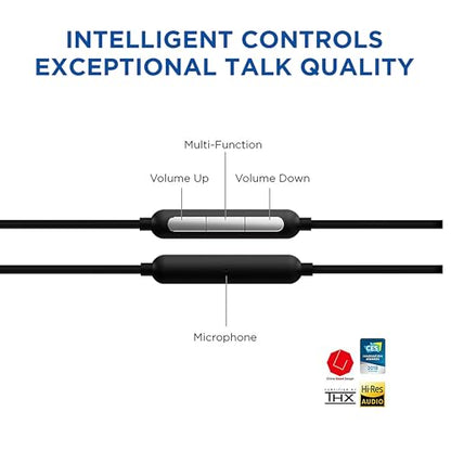 1MORE Triple Driver in-Ear Earphones Hi-Res Headphones with High Resolution, Bass Driven Sound, MEMS Mic, in-Line Remote, High Fidelity for Smartphones/PC/Tablet - Silver - color: Silver