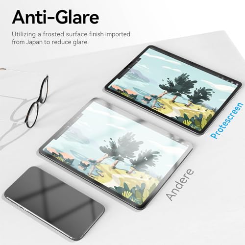 3 Pack Paper Screen Protector for iPad Pro 12.9-Inch (2022/2021/2020/2018) - size: 12.9 inch ipad