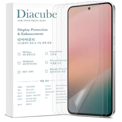 [3 Pack] For Samsung Galaxy S26, 3 Pack Anti-Glare Matte Screen Protector, [Support Fingerprint Unlock], Anti-Fingerprint, Full Coverage, Self-Healing, Bubble-Free Easy Installation with Alignment Jig - size: Galaxy S26