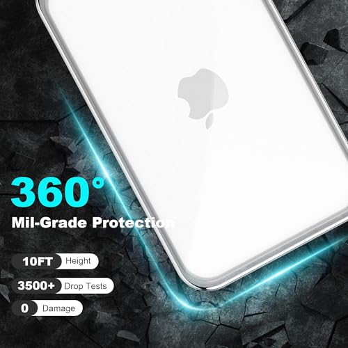 for iPhone Air MagSafe Battery Case,Ultra Thin Slim Silicone Case for 17 Air Battery Pack,Cratch-Resistant,Shockproof- Clear