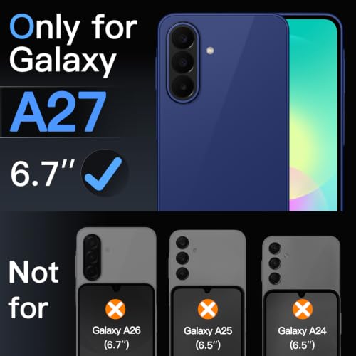 JETech Screen Protector for Samsung Galaxy A27, 3-Pack - size: Galaxy A27