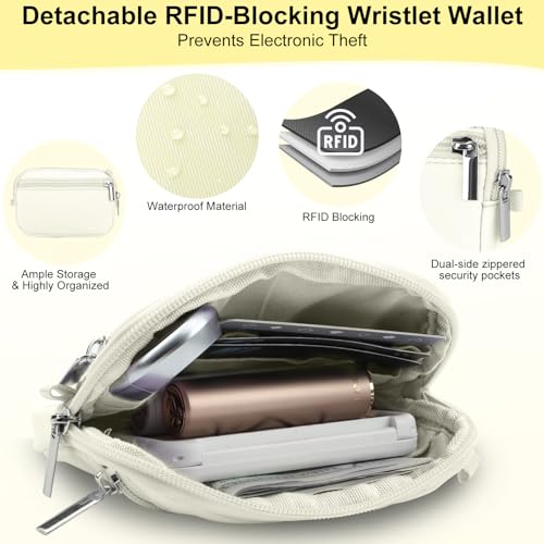 Phone Lanyard Crossbody with Detachable RFID Wallet (M2, Large) - color: Multicolor 2, size: Large