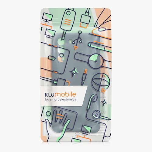kwmobile Case Compatible with Samsung Galaxy S21 Case - Slim TPU Silicone Phone Cover - Soft Touch Finish - Dark Slate - color: Dark Slate, size: Galaxy S21