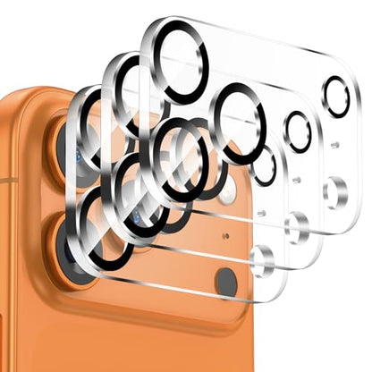 Tensea 3Pcs for iPhone 17 Pro Camera Lens Protector - size: for iPhone 17 Pro