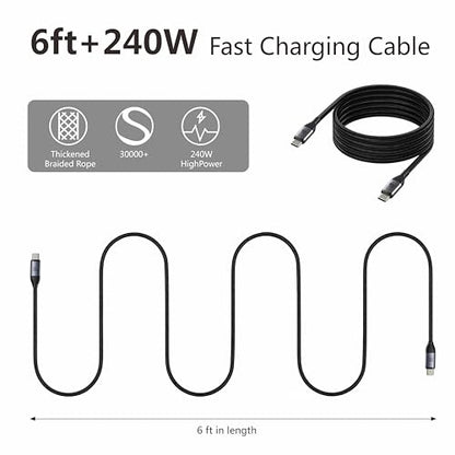 Travel Wireless Charger, 3-in-1 Charging Station, 25W Wireless Charger, Foldable,TEC Active Cooling, for iPhone 18/17, Apple Watch, AirPods(Within 2C1A Charger+6Ft Cable)