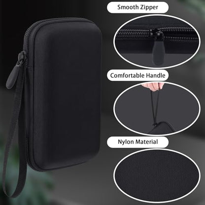 co2CREA Hard Travel Case for Anker 5,000mAh Ultra-Slim/10,000mAh Power Bank | Compatible with Anker Nano A1665 A1664 Slim MagGo Magnetic Charger, Protective Carrying Storage Bag