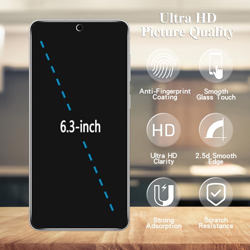 Pokolan Privacy Screen Protector for Samsung Galaxy S26 Tempered Glass Film - size: Galaxy S26