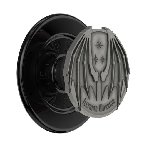 PopSockets Phone Grip for MagSafe, Magnetic Holder- Illyrian Warrior - color: ACOTAR Illyrian Warrior, style: MagSafe