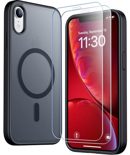 SPIDERCASE Magnetic for iPhone XR Case,Black - color: Black, size: Iphone XR 6.1"