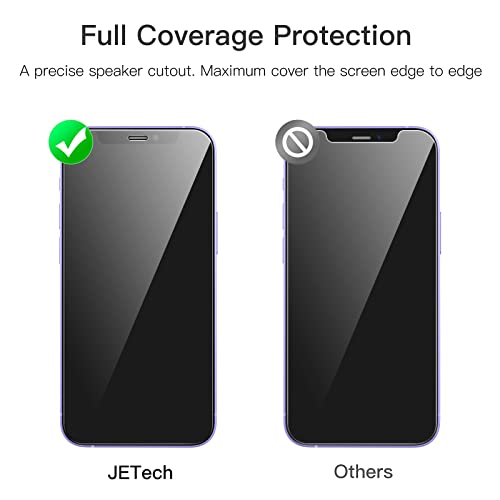 JETech Screen Protector for iPhone 12 mini, 3-Pack - size: iPhone 12 mini 5.4-Inch