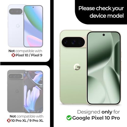 ArmorSuit 2+2 Pack MilitaryShield Clear Film Camera Protector + Screen Protector for Google Pixel 10 Pro HD Clear Film - Made in the USA