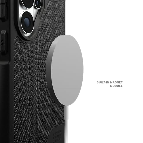 URBAN ARMOR GEAR UAG for Samsung Galaxy S26 Ultra Case 6.9" Metropolis LT - Magnetic Charging Compatible Rugged Military Drop Tested Protective Cover, Kevlar Black - color: Metropolis LT - Kevlar Black