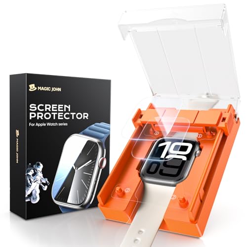 MAGIC JOHN for Apple Watch 44mm SE 3/SE 2/SE Series/6/5/4 Screen Protector - size: 44MM