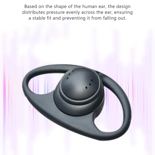 Cuifati Single Ear Headset with 3.5mm L Shaped Plug, Mono Wired Headphone for Laptop, Phone, Call Center, Gaming (2pcs) - size: 2pcs