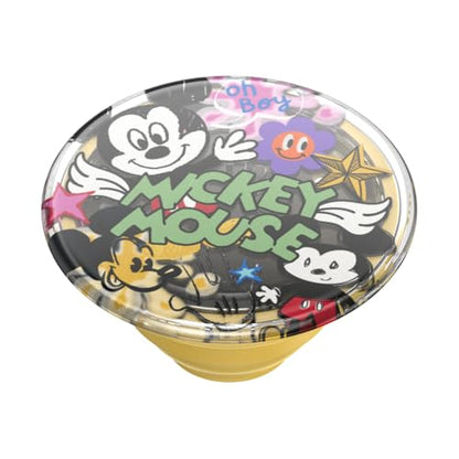 PopSockets Adhesive Phone Grip, Holder- Mickey Doodle - color: Mickey Doodle, style: Adhesive