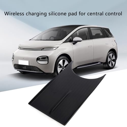 Wireless Chargers Pad Anti Slip Mat for CloudEV Protections Silicone Pad Flexible Pad Easy Use Auto Interior Accessory