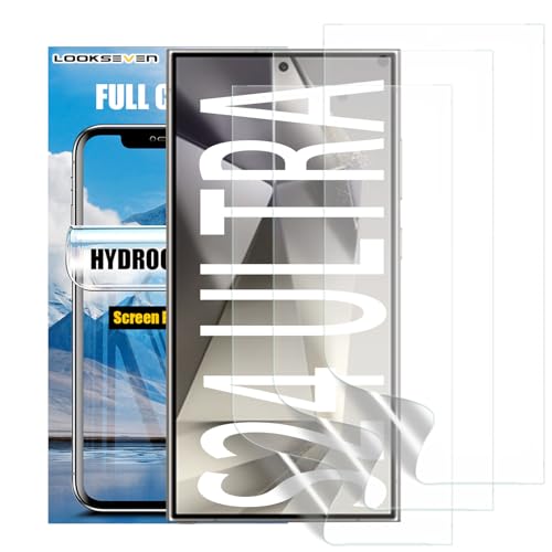LOOKSEVEN 3 Pack Hydrogel Film For Samsung Galaxy S24 Ultra - size: S24 Ultra