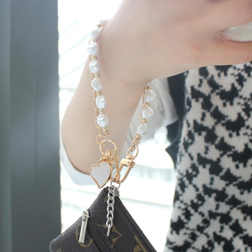 Phone Charm Wristlet Strap, Beaded Wrist Strap, Bracelet Wristlet Lanyard - color: Style3