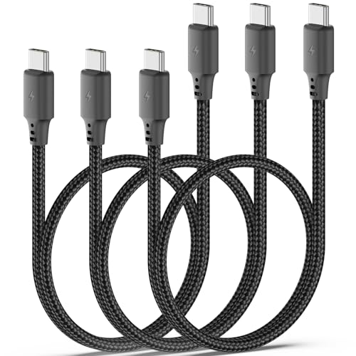 1.5FT USB C to USB C Cable, 3Pack Type C Charger Cord for iPhone 17/16/15 - size: 1.5FT