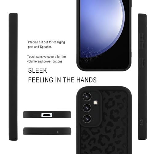 Compatible with Samsung Galaxy S23 FE Case, Black - color: Black, size: Samsung Galaxy S23 FE