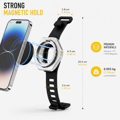 Magnetic Stroller Phone Holder, Compatible with MagSafe