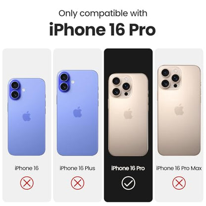 FireNova Designed for iPhone 16 Pro Case, 6.3", White - color: White, size: Iphone 16 Pro