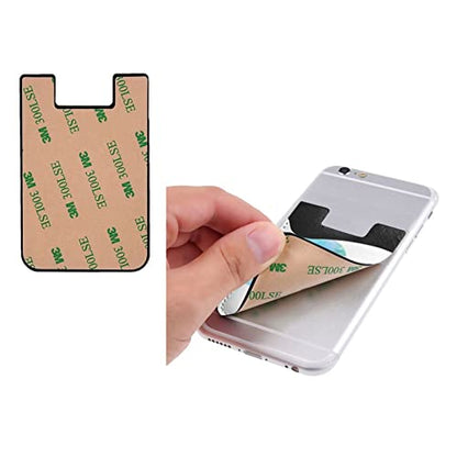 Watercolor Turtle Phone Credit Card Holders Sleeve Adhesive Wallet Compatible with Most Back of Phones - color: Watercolor Turtle