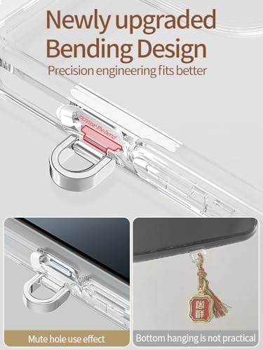 Phone Tether Tab 2pcs,0.2mm Ultra-thin Phone Metal Patch,Universal Phone Lanyard Patch for most phone (M) - color: M