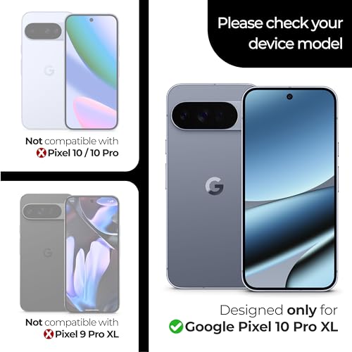 ArmorSuit 3 Pack for Google Pixel 11 Pro XL/Pixel 10 Pro XL/Pixel 9 Pro XL Screen Protector – Case Friendly, Fingerprint Unlock Supported, MilitaryShield HD Clear Film - Made in the USA