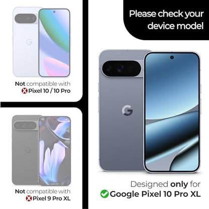 ArmorSuit 3 Pack for Google Pixel 11 Pro XL/Pixel 10 Pro XL/Pixel 9 Pro XL Screen Protector – Case Friendly, Fingerprint Unlock Supported, MilitaryShield HD Clear Film - Made in the USA