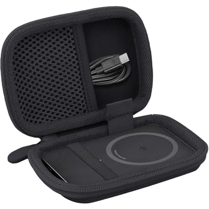 khanka Case for Anker Nano Power Bank Ultra-Slim 5000Mah & Maggo 10K,Black - color: Black