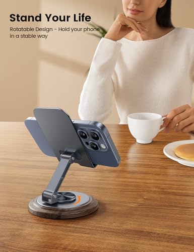Lamicall Sturdy Grey Phone Stand, Desk Accessories for Men - color: Grey