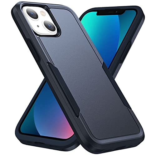 Designed for iPhone 13 Case, Heavy Duty Protection Shockproof Dropproof Dustproof Anti-Scratch Phone Case Cover for iPhone 13 -Blue - color: Blue, size: for iPhone 13