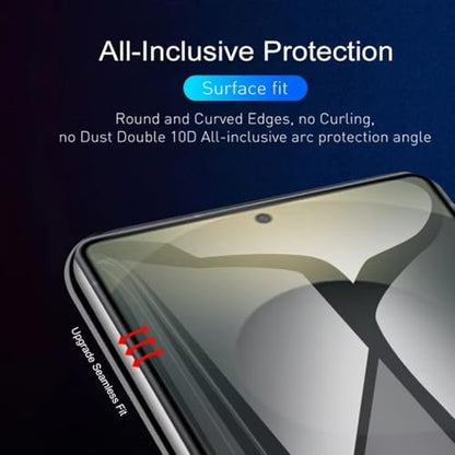[2 Pack] Hydrogel Flexible Screen Protector for Samsung Galaxy S26 Ultra, Upgraded Non-breakable HD Clarity Soft TPU Protective Film [Anti-Scratch] [Bubble Free] (Not Glass) - color: Samsung Galaxy S26 Ultra