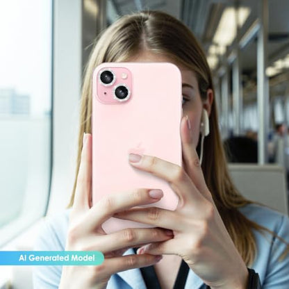 TENOC Camera Lens Protector for iPhone 13 & 13 Mini, Silver Glitter - size: iPhone 13/13 Mini