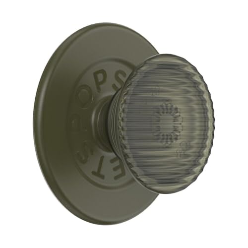 PopSockets Phone Grip for MagSafe, Magnetic Holder- Fluted Fatigue - color: Fluted Fatigue, style: MagSafe