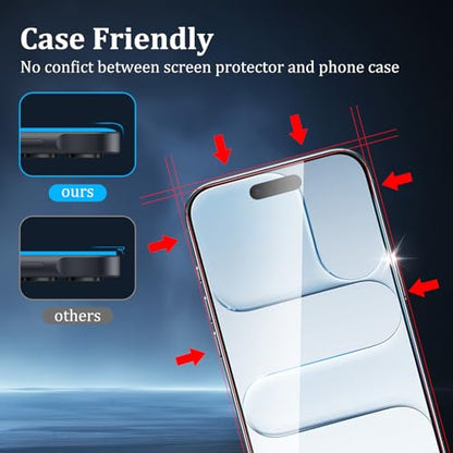 2+1+2 Pack Screen Protector for iPhone 17 Air - size: 17 Air