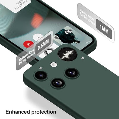 Silicone Case for Nothing Phone 3, Green - color: Green, size: Nothing Phone 3